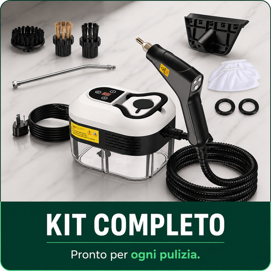 Pulitore a Vapore ad Alta Pressione 2500W